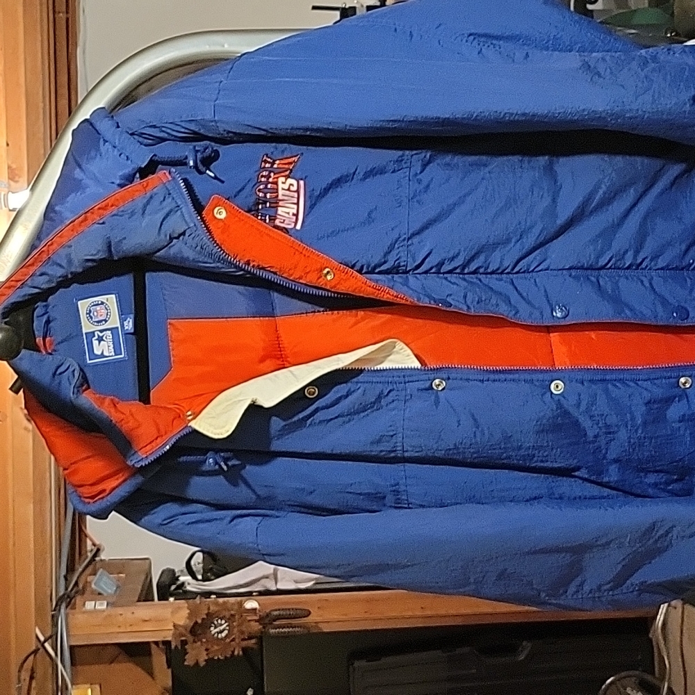 Starter NY Giants Vintage Stadium Jacket